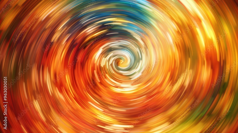 Aufkleber energetic abstract background featuring a swirling design of colors, capturing the essence of motion