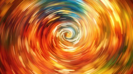Energetic abstract background featuring a swirling design of colors, capturing the essence of motion and creative dynamism.
