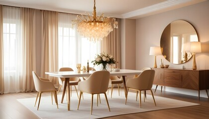 Photo interior modern design room 3d illustration