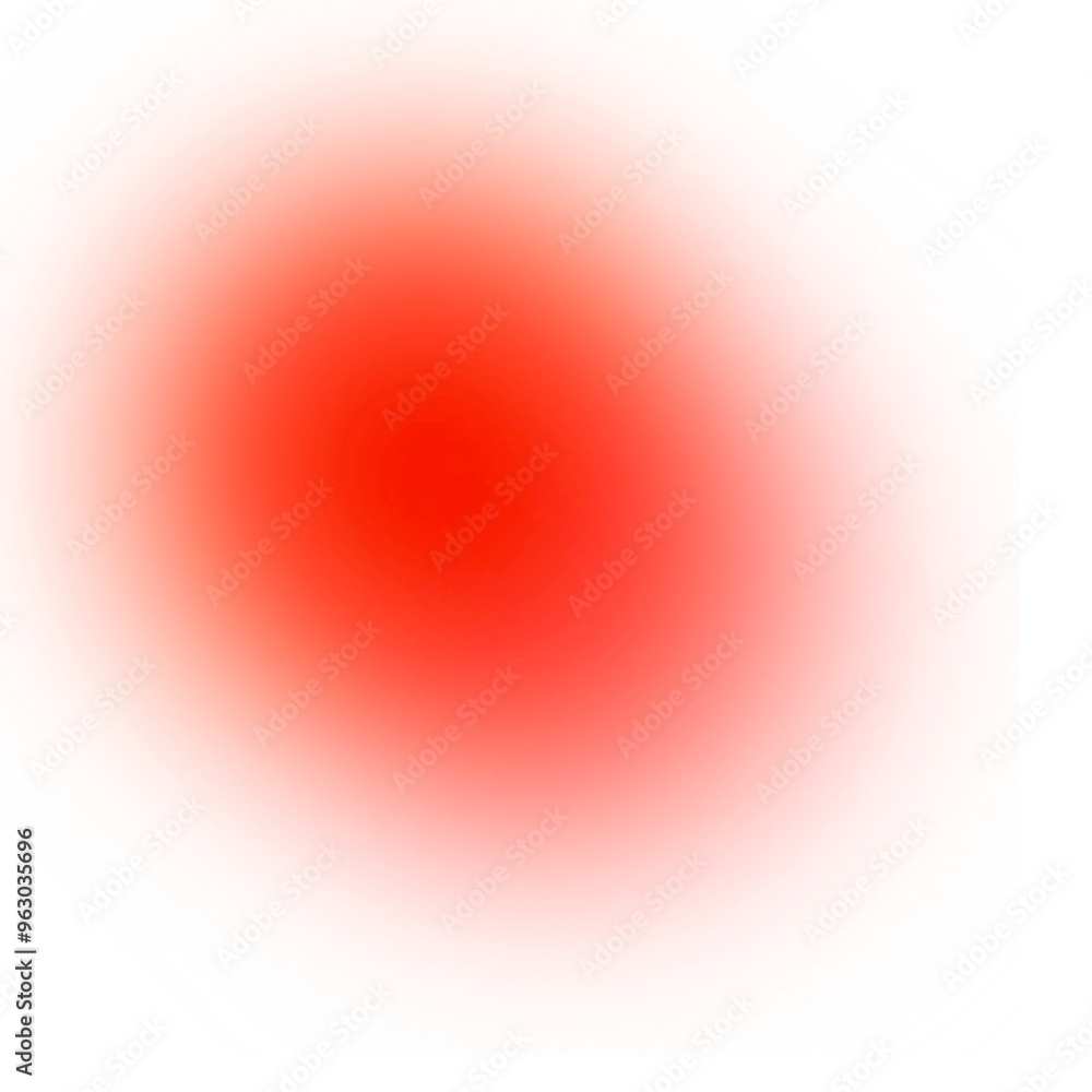 Poster soft blue red gradient light leak. isolated element background.