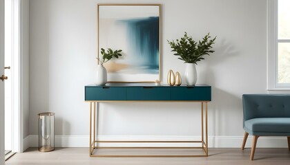 Photo interior modern design room 3d illustration