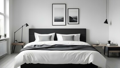 Photo interior modern design room 3d illustration
