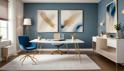 Photo interior modern design room 3d illustration