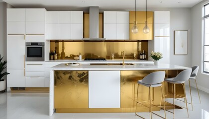 Fototapeta premium Photo interior modern design room 3d illustration