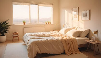 Photo interior modern design room 3d illustration