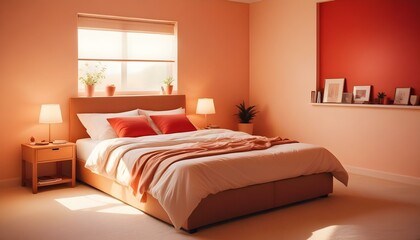 Photo interior modern design room 3d illustration