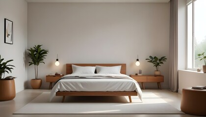 Photo interior modern design room 3d illustration