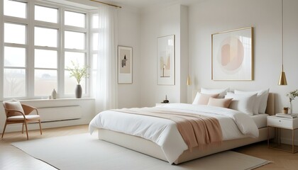 Photo interior modern design room 3d illustration