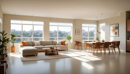 Fototapeta premium Photo interior modern design room 3d illustration