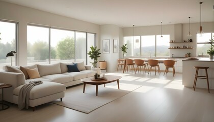 Photo interior modern design room 3d illustration