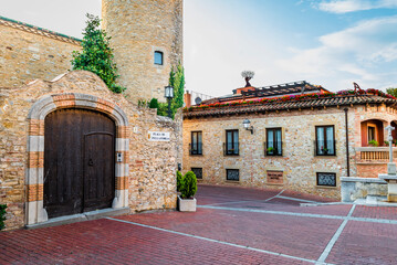 the beautiful town of Begur, a gem of the Costa Brava, Calalonia, Girona, Spain