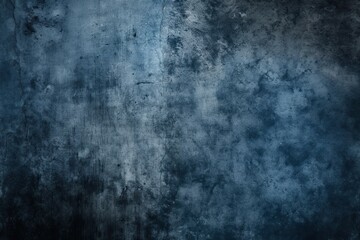 Obraz premium Abstract blue gray wall pattern texture background with soft daylight glow. Unique design element for interior decoration or graphic design project. Can be used as wallpaper or print material.