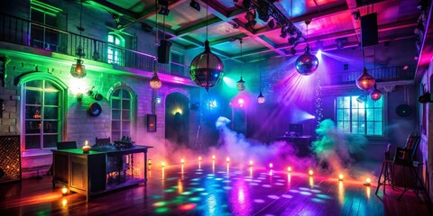 Obraz premium lights in the city