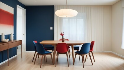 Fototapeta premium Photo interior modern design room 3d illustration