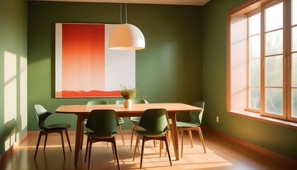 Fototapeta premium Photo interior modern design room 3d illustration