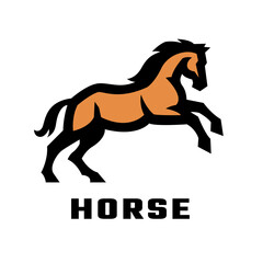 Horse logo, symbol.
