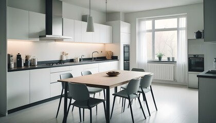 Photo interior modern design room 3d illustration