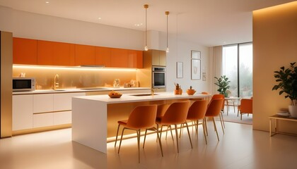 Photo interior modern design room 3d illustration