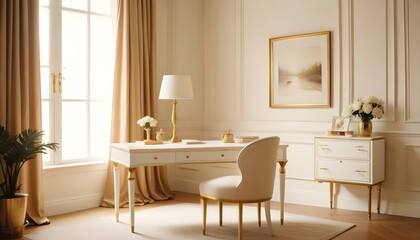 Photo interior modern design room 3d illustration