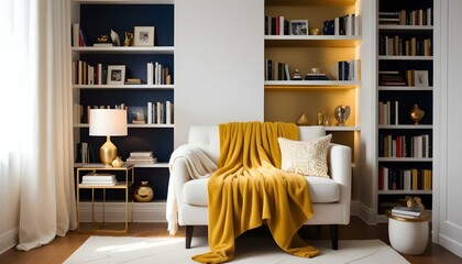 Photo interior modern design room 3d illustration