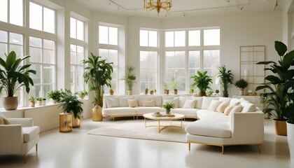 Photo interior modern design room 3d illustration