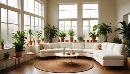 Photo interior modern design room 3d illustration