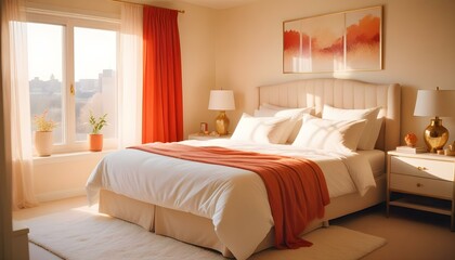 Photo interior modern design room 3d illustration