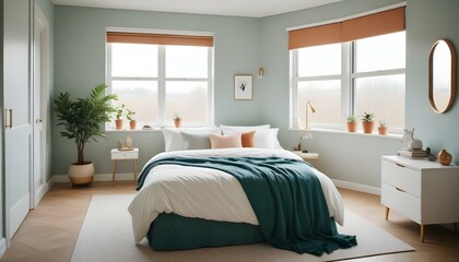 Photo interior modern design room 3d illustration
