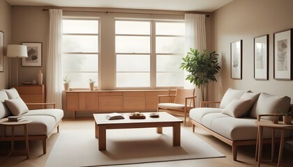 Fototapeta premium Photo interior modern design room 3d illustration