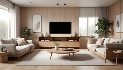 Photo interior modern design room 3d illustration