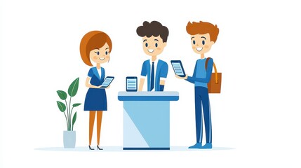 Obraz premium Secure Digital Wallet Transaction on Smartphone with Modern Interface Design
