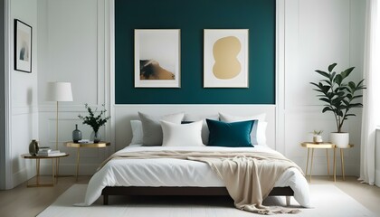 Photo interior modern design room 3d illustration