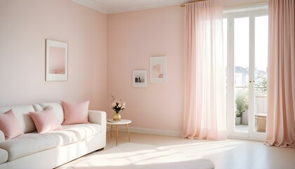 Fototapeta premium Photo interior modern design room 3d illustration