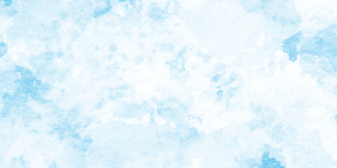 Vintage Blue watercolor background for your design,bright multicolor hand drawn illustration,Hand painted abstract soft sky blue watercolor sky and clouds,blue tone for wallpaper, graphics design. 