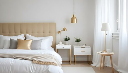 Photo interior modern design room 3d illustration