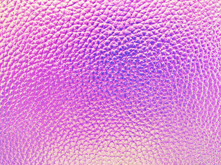 Golographic leather texture pink purple