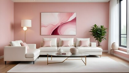 Photo interior modern design room 3d illustration