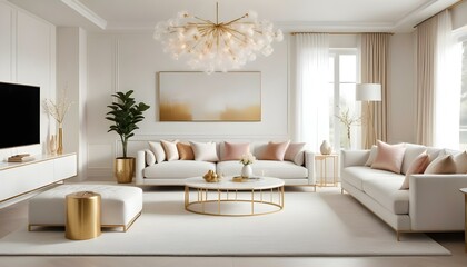 Photo interior modern design room 3d illustration