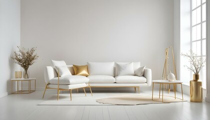 Photo interior modern design room 3d illustration
