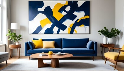 Photo interior modern design room 3d illustration