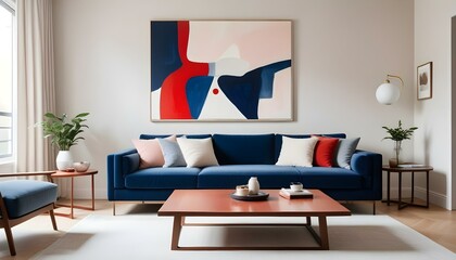 Photo interior modern design room 3d illustration