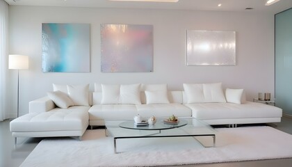 Photo interior modern design room 3d illustration