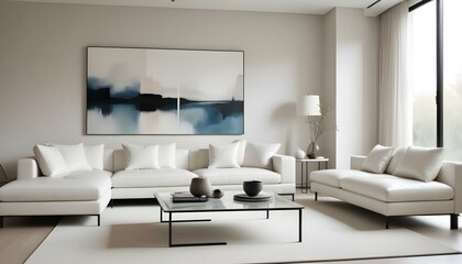 Photo interior modern design room 3d illustration
