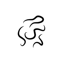 intestinal parasitic worm icon