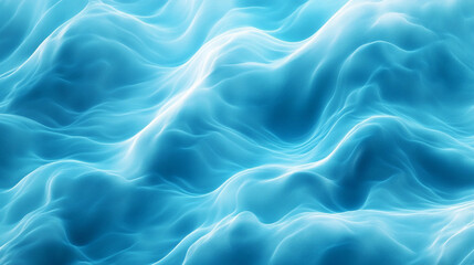 Obraz premium Abstract Ocean Wave with Blue, Aqua, and Teal Texture, Water Wave Graphic Banner, Blue and White Background
