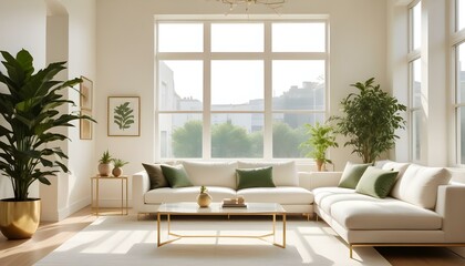 Fototapeta premium Photo interior modern design room 3d illustration