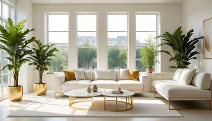 Photo interior modern design room 3d illustration