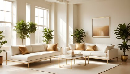 Photo interior modern design room 3d illustration