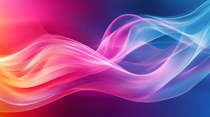 Fototapeta premium Rainbow colors and abstract colorful background , Panoramic rainbow background, colorful waves, curved lines , Colorful abstract background with smooth wavy lines 