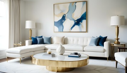 Photo interior modern design room 3d illustration